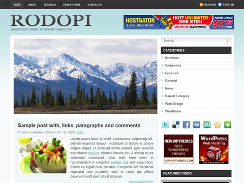 free wordpress theme Free WordPress Theme – Rodopi. Free Download
