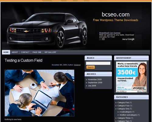 Free WordPress Theme – Green Hands WP