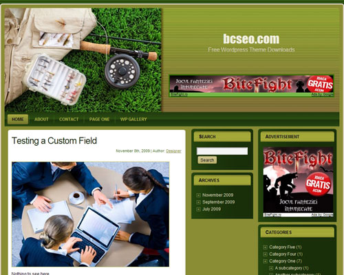 Free WordPress Theme – Medical WP Theme