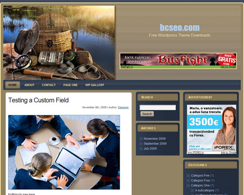 Free WordPress Theme – Grilling and Barbecue
