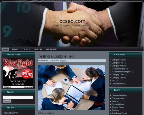 Free WordPress Theme – Mortgage Loan WP