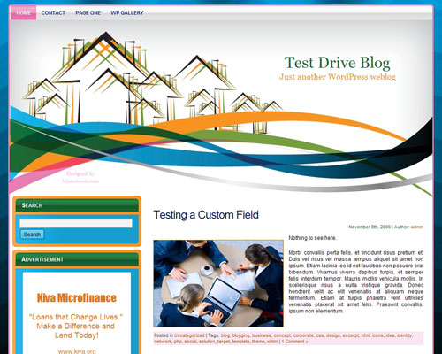 free wordpress theme WP Real Estate Theme