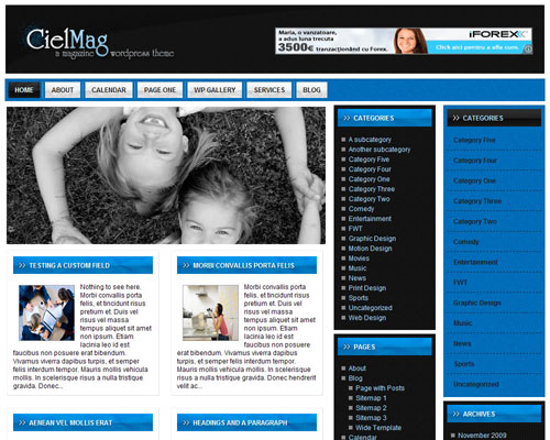 Ciel Mag FlexiTheme