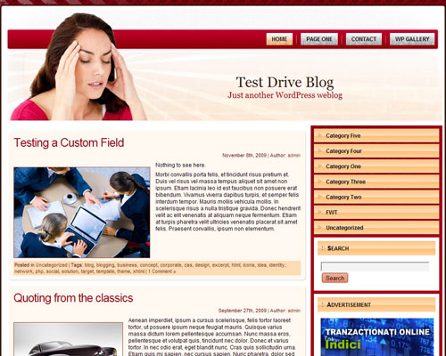 Headache WordPress Theme