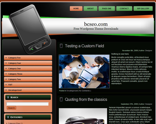 Mobile Phone WordPress 8