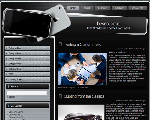 Mobile Phone WordPress 9