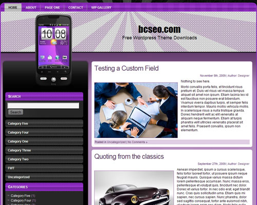 Mobile Phone WordPress 10