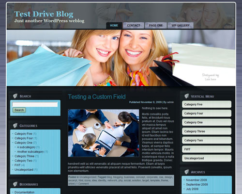 free wordpress theme Shopping Theme WP